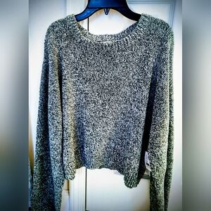 NWT LA Hearts Brand Mica Ribbed Sweater XL Green Junior Size